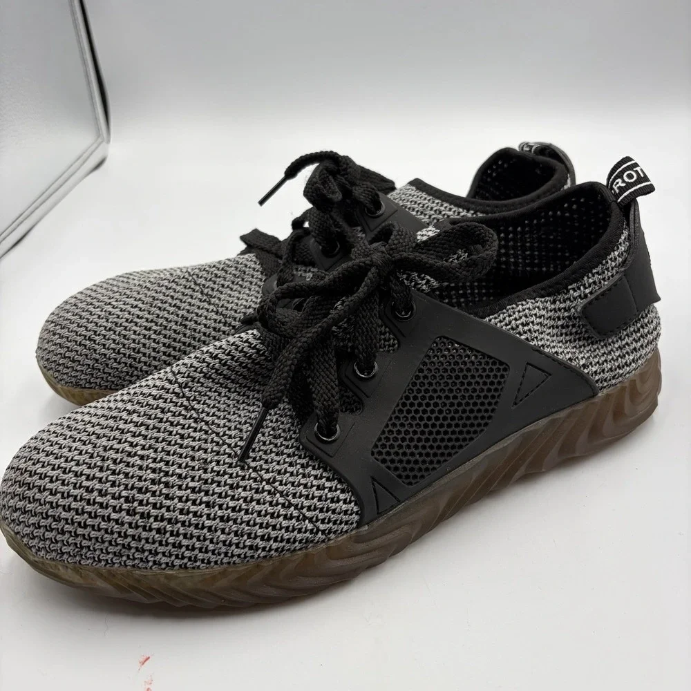 Indestructible Ryder Safety Steel Toe Mens‎ Shoes Size 12-13 US 46 EU Grey Euc